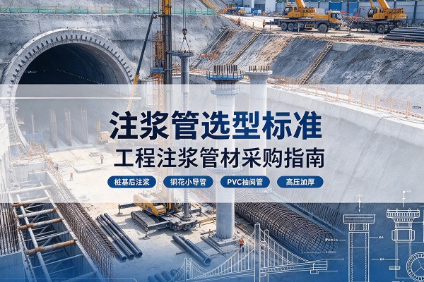 扬州注浆管选型标准