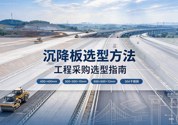 扬州沉降板选择方法