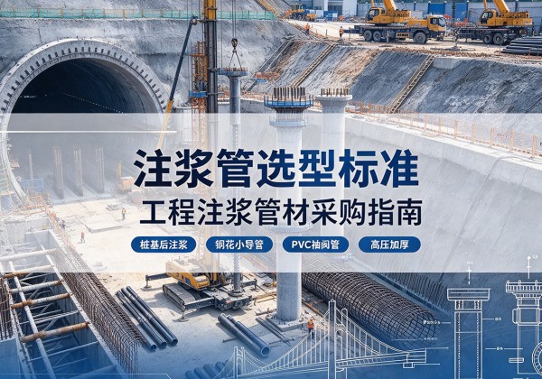 扬州注浆管选型标准